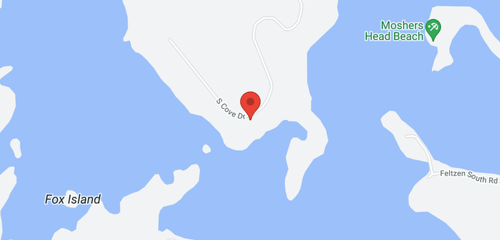 map of Lot Corkums Island